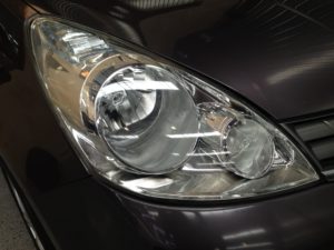 After headlight polish_Nissan Note