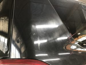 Toyota Ractis with minor scratches
